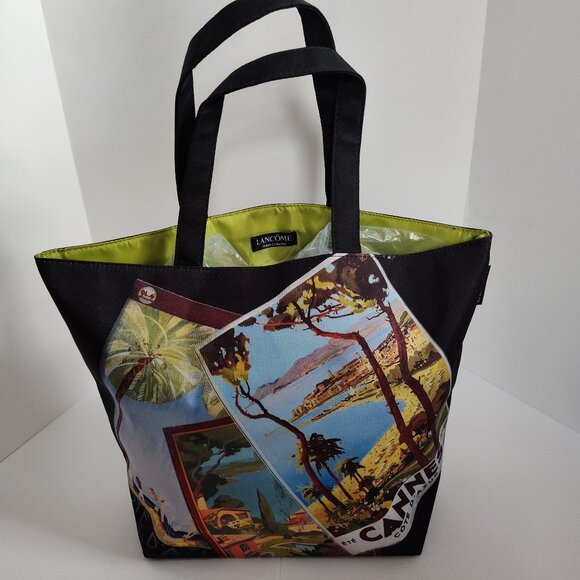 Lancome Black Riviera Collection Tote - Picture 1 of 1